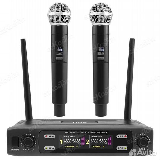 Радиосистема мульти-микрофоны szkoston 60м
