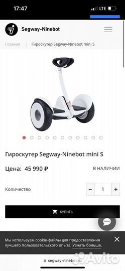 Segway-Ninebot mini S