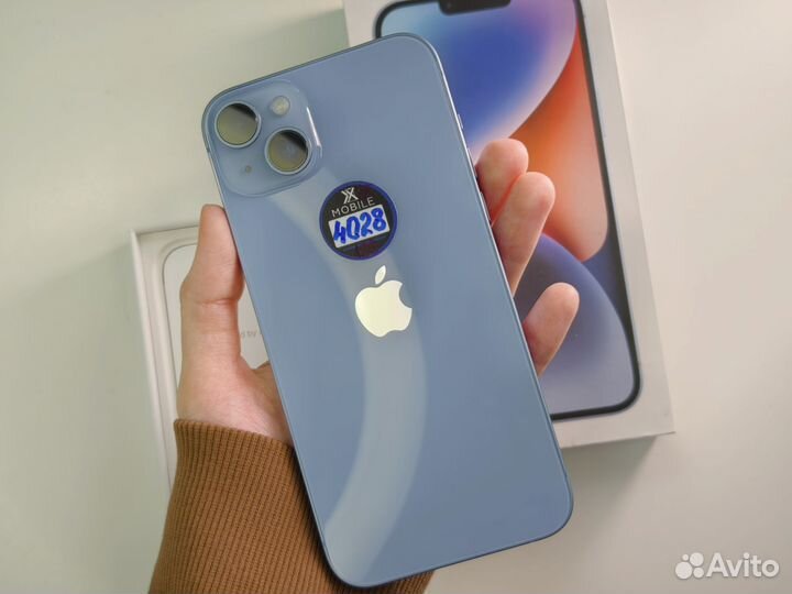 С коробкой iPhone 14 Plus 128 Gb sim+esim