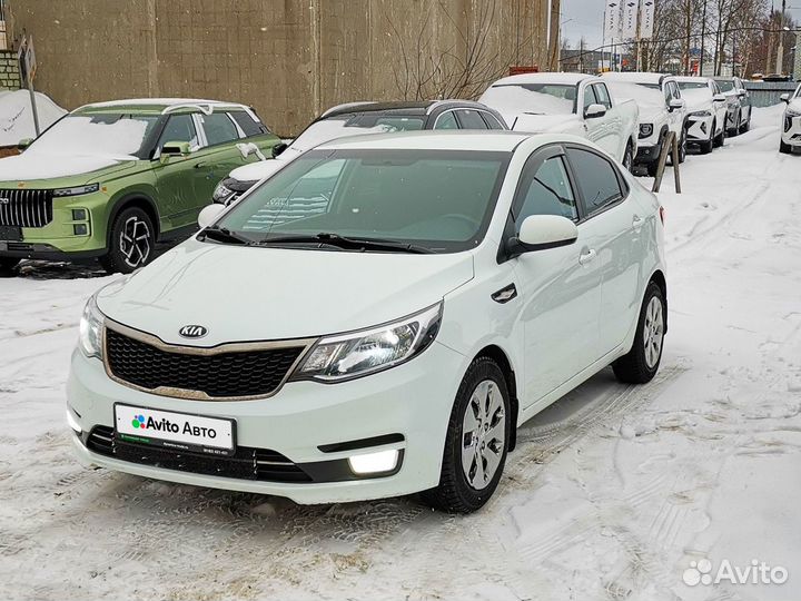 Kia Rio 1.4 МТ, 2015, 99 290 км