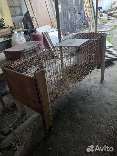 Клетка для кролика большая