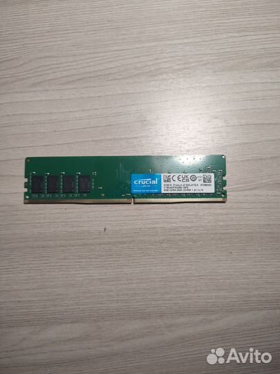 Оперативная память ddr4 8gb crucial 2666