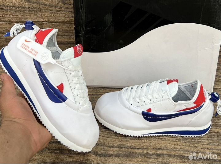 Nike clot x Cortez Forrest Gump р.36-41 кожа