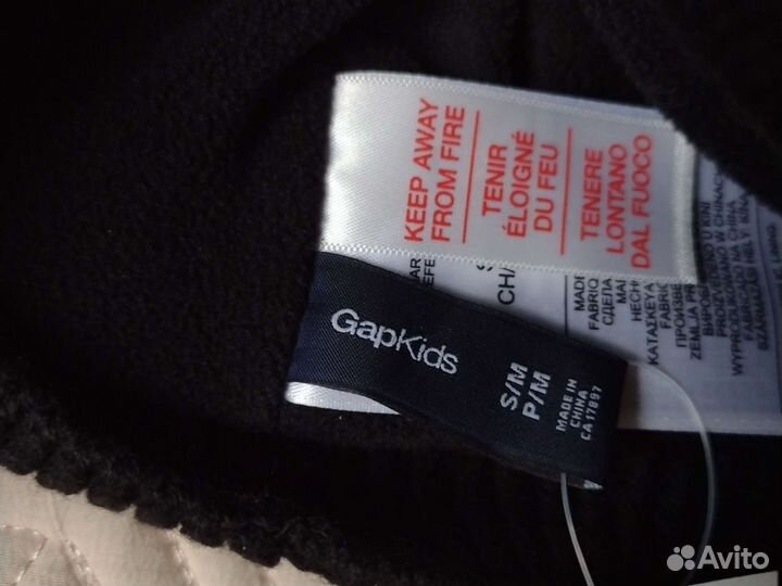 Новая зимняя шапка и шарф Gap р. S/M 50-52 девочки