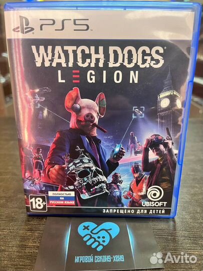 Watch Dogs Legion. Лицензия Playstation 5 PS5 PS