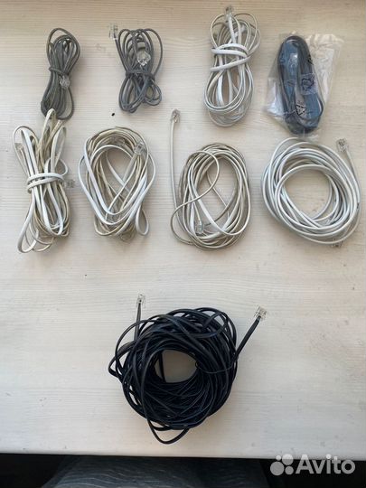 Телефонные кабеля для стационарных телефон