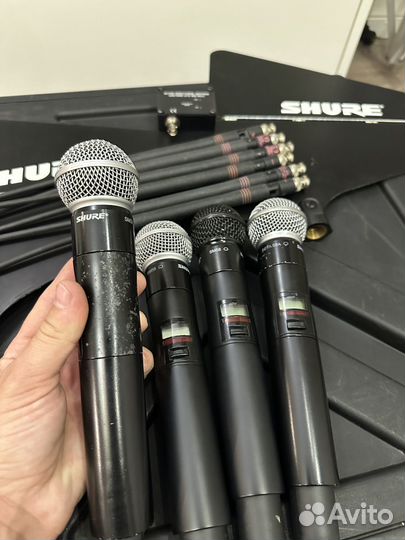 Shure ulxd4d + ulxd2/sm58 L51 632-698mhz