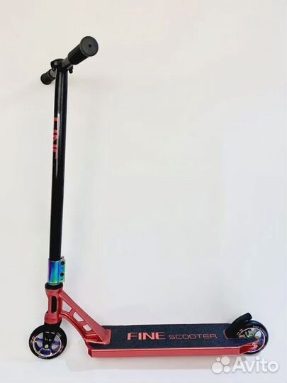 Трюковой самокат новый, с фрезерованным стаканом