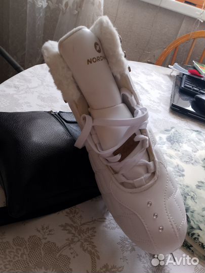 Коньки женские фигурные nordway 40 размер