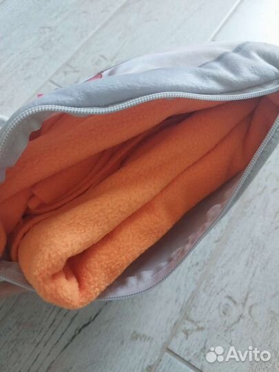 Детский плед-подушка Зайка