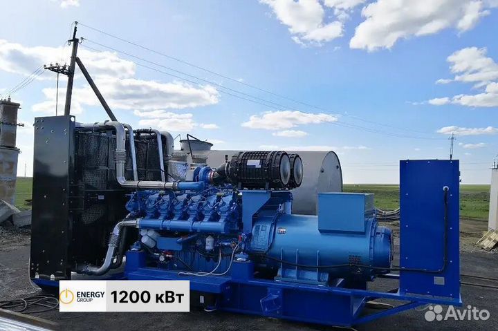 Дизельный генератор MGE 1200 кВт Baudouin