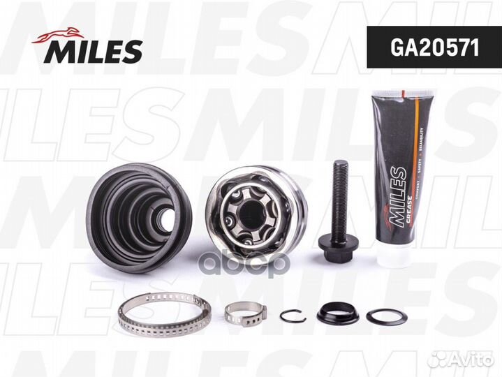 Шрус audi 80 1.6-2.0 86-96 (GKN 301951) GA20571