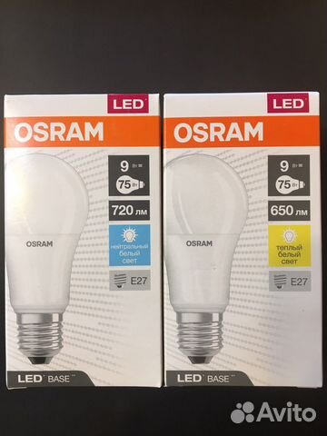 Лампочки Osram