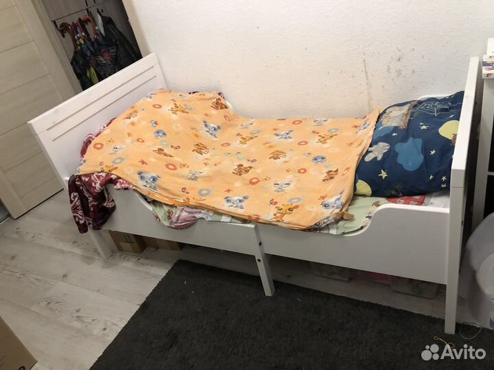 Раздвижная кровать IKEA сундвик и матрас Орматек