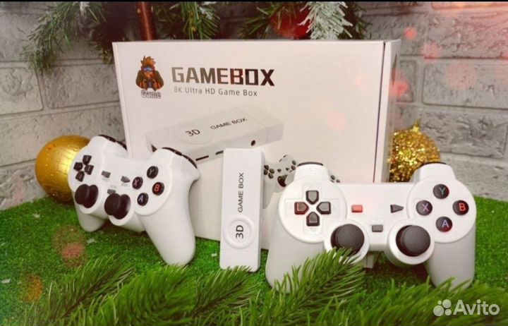 Game Box 3D прошитый куча игр