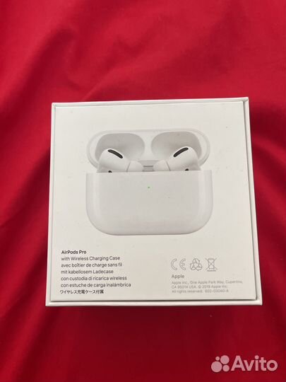 Коробка от airpods pro