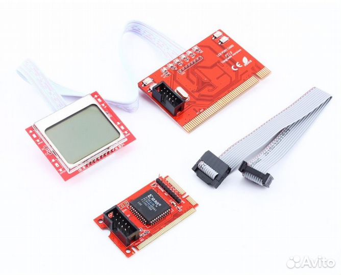 Диагностическая карта post code PCI с LCD экраном