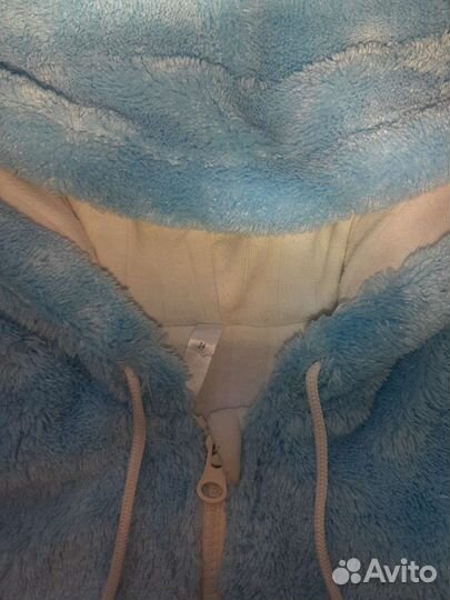 Комбинезон плюшевый утепленнный 74