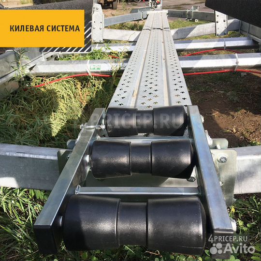 Килевая система для лодочных прицепов мзса