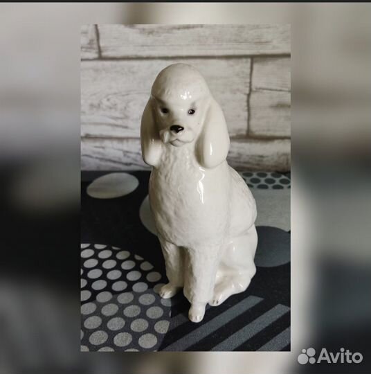 Фарфоровая статуэтка СССР Собака