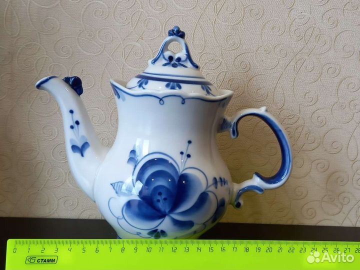 Чайник заварочный Гжель