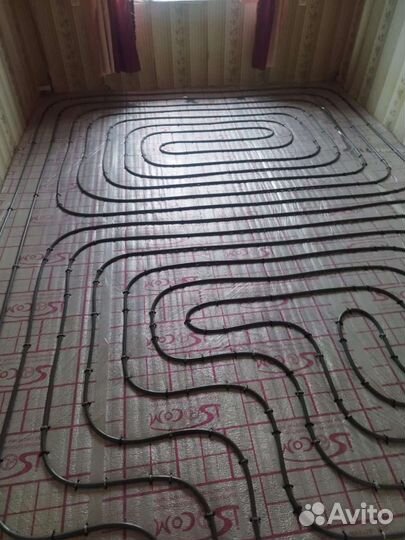 Монтаж отопления и теплых полов. Частная бригада