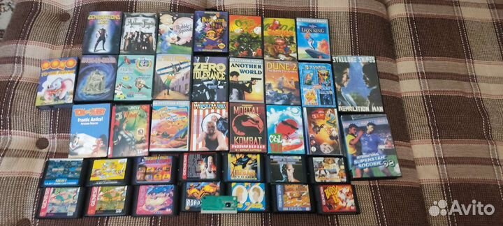 Картриджи на sega