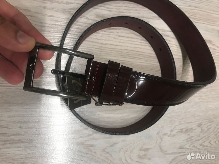 Мужской кожаный ремень