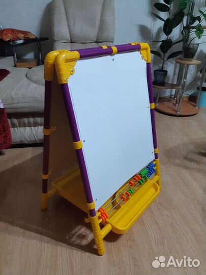 Мольберт детский двухсторонний