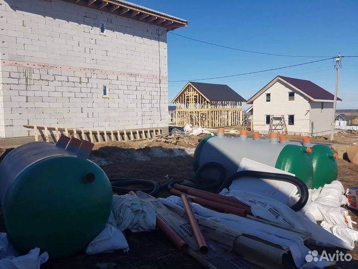 Септик под ключ за 1 день