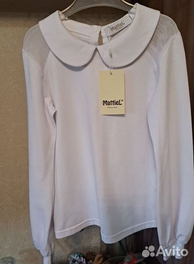 Школьные блузки 122-128