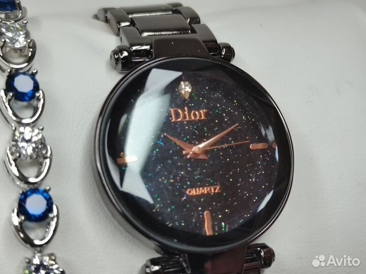 Часы женские Dior черные