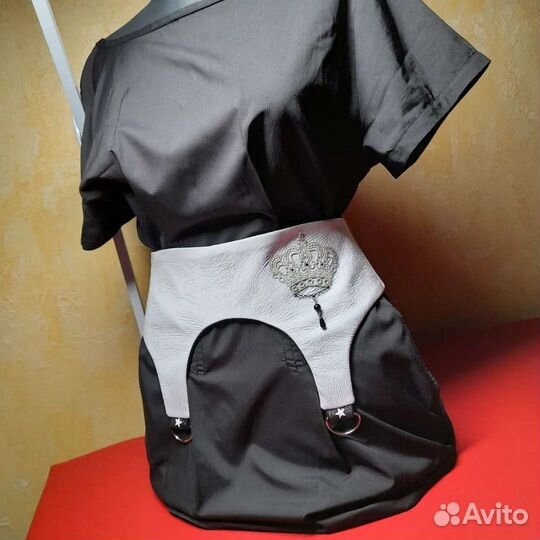 Пояса из экокожи на шнуровке