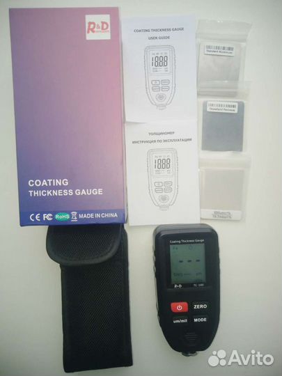 Толщиномер аренда профессиональный R&D TC100