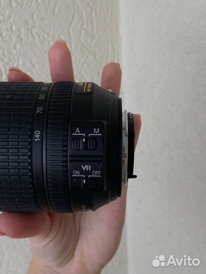 Объектив AF-S DX nikkor 18-140mm f/3.5-5.6G ED VR
