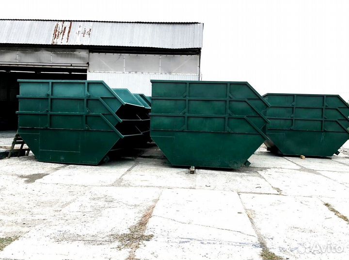 Бункер для мусора, контейнер 8 м3. Арт 7176