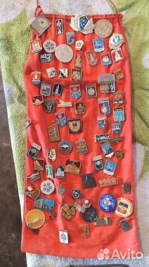 Значки и медали СССР