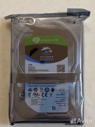Seagate skyhawk 4 тб