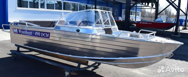Моторная лодка Wyatboat 490 DCM новая в наличии объявление продам