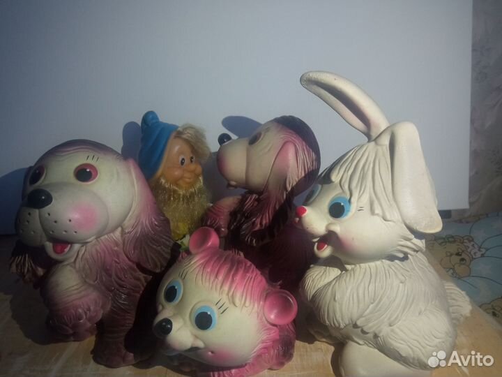 Игрушка резиновая времён СССР