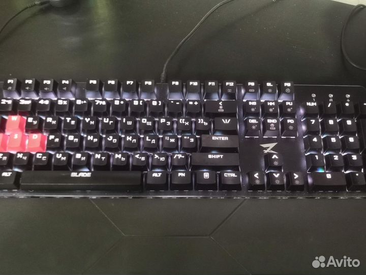 Механическая клавиатура zet gaming kailh red
