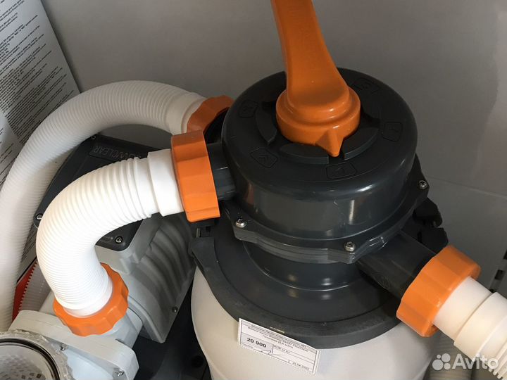 Песочный фильтр-насос BestWay 5,6 л/ч на разборе