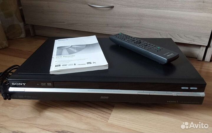DVD recorder sony RDR HX780