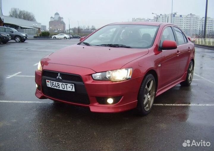 Комплект обвеса sport mitsubishi lancer 10