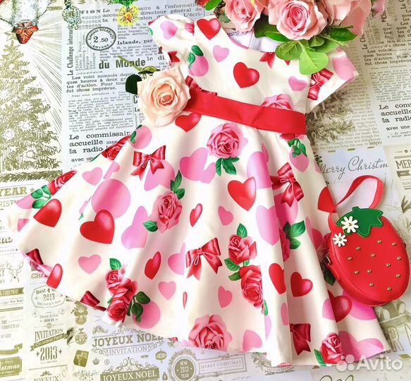 Детское нарядное платье