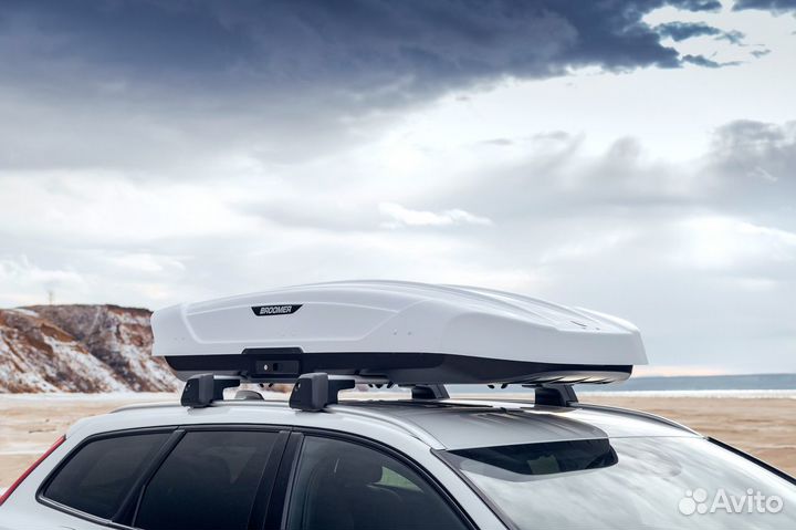 Автобокс на крышу Broomer Venture LS 450л
