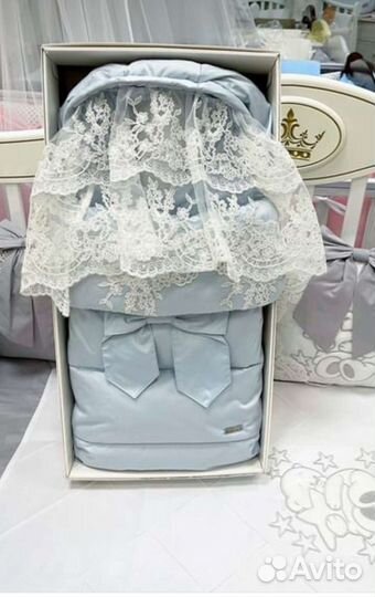 Конверт на выписку для мальчика зима