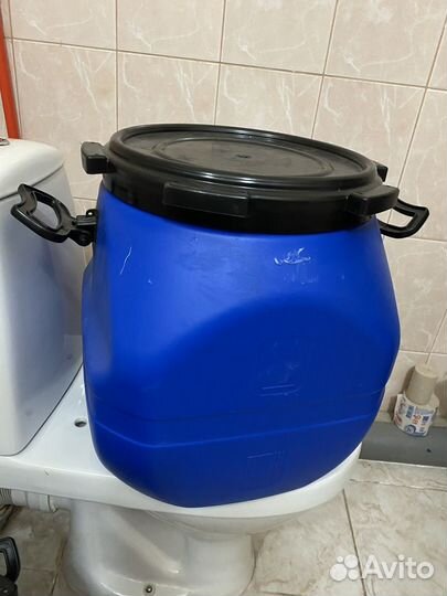 Бочка пластиковая 40 литров,пищевая