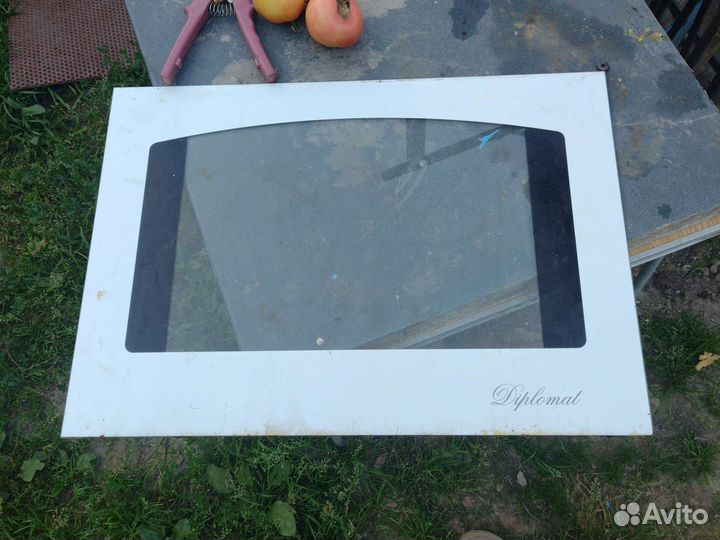 Переднее стекло духовки