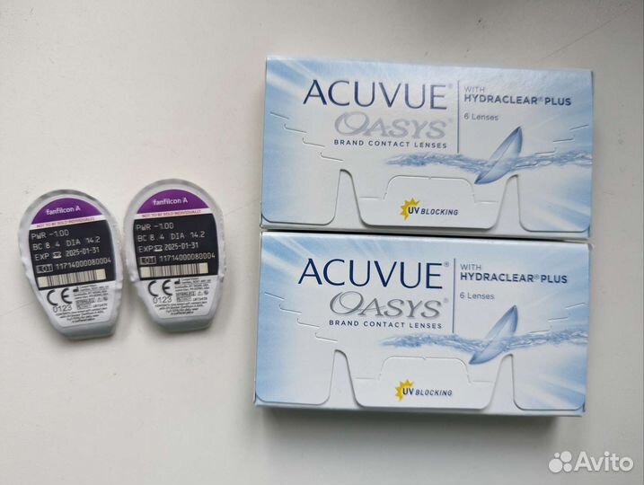 Acuvue oasys hydraclear plus 6 Lenses